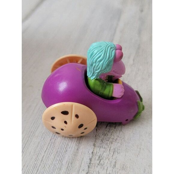 Muppets Henson fraggle AS IS eggplant car toy figure - Picture 3 of 5